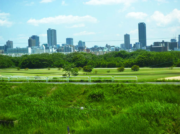 ミーティングルームからの景色の画像